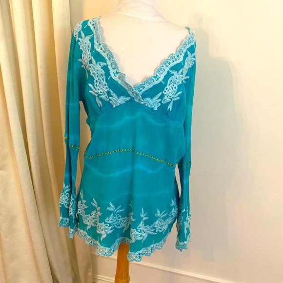 Turquoise cover up size M - Picture 1 of 7